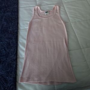 EUC Beach Blvd pink ribbed tank, M